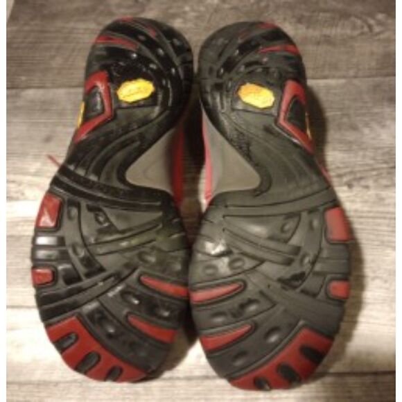 Dansko Women's Size 39 Vietnam/ Size 8 US Red Suede Waterproof Hiking Shoes - Picture 7 of 9